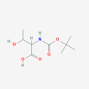 molecular formula C9H17NO5 B558205 Boc-L-苏氨酸 CAS No. 2592-18-9
