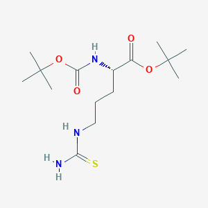 molecular formula C15H29N3O4S B558207 Boc-L-thiocitrulline-otbu CAS No. 133565-49-8