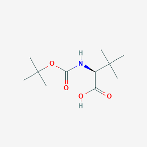 B558209 (S)-2-((tert-Butoxycarbonyl)amino)-3,3-dimethylbutanoic acid CAS No. 62965-35-9