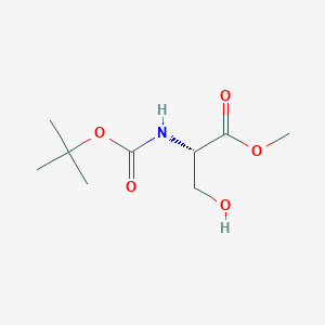molecular formula C9H17NO5 B558210 Boc-丝氨酸-OMe CAS No. 2766-43-0