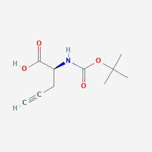 molecular formula C22H38N2O4 B558219 Boc-L-Propargylglycine CAS No. 63039-48-5
