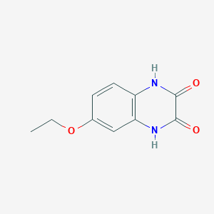 molecular formula C10H10N2O3 B5582209 6-ethoxy-2,3-quinoxalinediol 