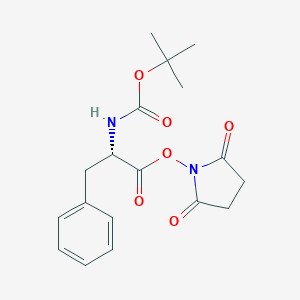 molecular formula C18H22N2O6 B558231 Boc-Phe-OSu CAS No. 3674-06-4