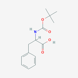 molecular formula C14H19NO4 B558238 N-(tert-Butoxycarbonyl)-L-phenylalanine CAS No. 13734-34-4