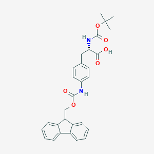 molecular formula C29H30N2O6 B558241 Boc-4-(fmoc-amino)-l-phenylalanine CAS No. 114346-31-5
