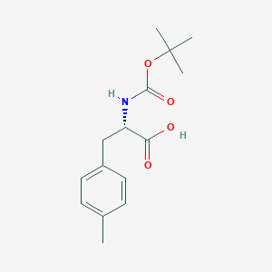 molecular formula C15H21NO4 B558244 Boc-Phe(4-Me)-OH CAS No. 80102-26-7