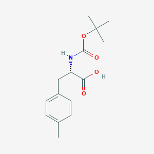 molecular formula C15H21NO4 B558244 Boc-4-methyl-L-phenylalanine CAS No. 80102-26-7