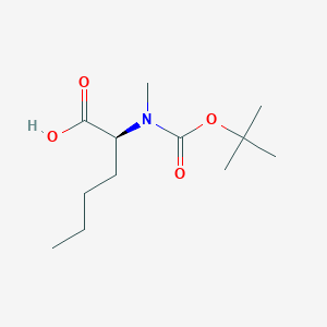 molecular formula C12H23NO4 B558269 Boc-N-Me-Nle-OH CAS No. 117903-25-0