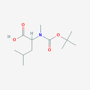 molecular formula C12H23NO4 B558271 Boc-N-Me-Leu-OH CAS No. 53363-89-6