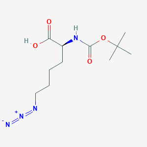 molecular formula C11H20N4O4 B558275 Boc-L-Lys(N3)-OH CAS No. 846549-33-5