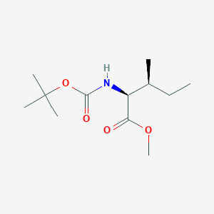 molecular formula C12H23NO4 B558291 Boc-L-isoleucine methyl ester CAS No. 17901-01-8