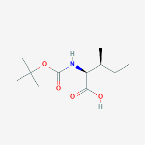 molecular formula C11H21NO4 B558292 Boc-L-异亮氨酸 CAS No. 13139-16-7