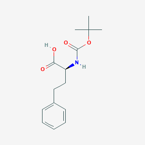 molecular formula C15H21NO4 B558298 Boc-L-同苯丙氨酸 CAS No. 100564-78-1