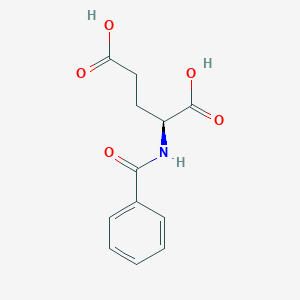 molecular formula C12H13NO5 B558306 N-苯甲酰-L-谷氨酸 CAS No. 61070-20-0