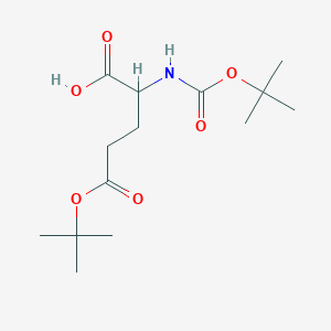 molecular formula C14H25NO6 B558310 Boc-Glu(OtBu)-OH CAS No. 13726-84-6
