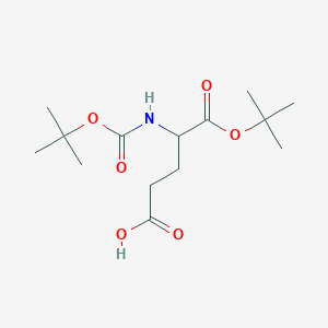 molecular formula C14H25NO6 B558318 Boc-Glu-OtBu CAS No. 24277-39-2