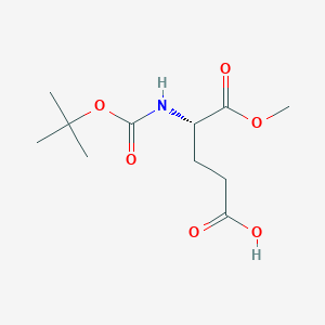 molecular formula C11H19NO6 B558319 Boc-glu-ome CAS No. 72086-72-7