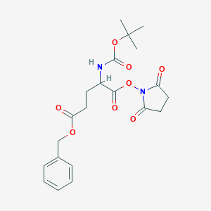 molecular formula C21H26N2O8 B558326 Boc-glu(obzl)-osu CAS No. 32886-40-1