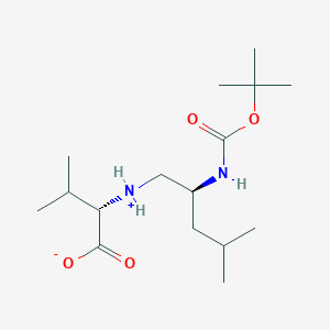 molecular formula C16H32N2O4 B558334 Boc-leu-(R)-val-OH CAS No. 82252-39-9
