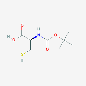 molecular formula C8H15NO4S B558340 Boc-L-cysteine CAS No. 20887-95-0