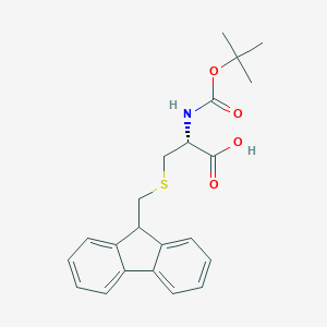 molecular formula C22H25NO4S B558343 Boc-Cys(Fm)-OH CAS No. 84888-35-7