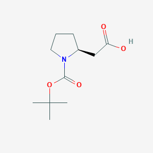 molecular formula C11H19NO4 B558355 Boc-L-beta-homoproline CAS No. 56502-01-3