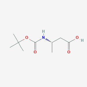 molecular formula C9H17NO4 B558362 Boc-L-beta-homoalanine CAS No. 158851-30-0