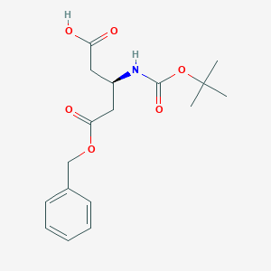 molecular formula C17H23NO6 B558363 Boc-β-Hoasp(Obzl)-OH CAS No. 254101-10-5