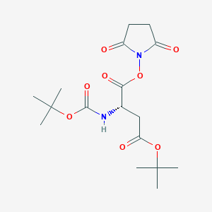 molecular formula C17H26N2O8 B558366 Boc-Asp(OtBu)-OSu CAS No. 50715-50-9