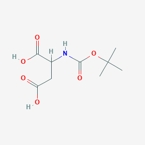 molecular formula C9H15NO6 B558374 Boc-Asp-OH CAS No. 13726-67-5