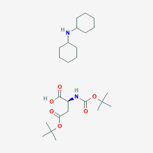 molecular formula C25H46N2O6 B558376 Boc-Asp(OtBu)-OH.DCHA CAS No. 1913-12-8