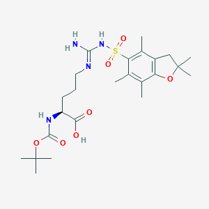 molecular formula C24H38N4O7S B558383 Boc-Arg(Pbf)-OH CAS No. 200124-22-7