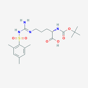 molecular formula C20H32N4O6S B558384 Boc-Arg(Mts)-OH CAS No. 68262-71-5