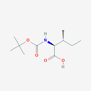 molecular formula C11H21NO4 B558387 Boc-allo-Ile-OH CAS No. 35264-07-4
