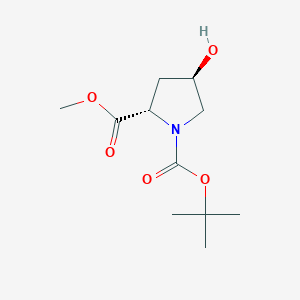 (2S,4R)-1-tert-butyl 2-methyl 4-hydroxypyrrolidine-1,2-dicarboxylate