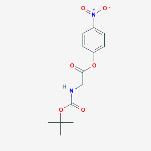 molecular formula C13H16N2O6 B558417 Boc-Gly-ONp CAS No. 3655-05-8