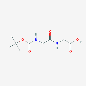 molecular formula C9H16N2O5 B558418 N-(tert-butoxycarbonyl)glycylglycine CAS No. 31972-52-8