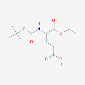 (S)-4-((tert-Butoxycarbonyl)amino)-5-ethoxy-5-oxopentanoic acid