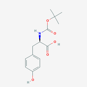 molecular formula C14H19NO5 B558432 Boc-D-tyrosine CAS No. 70642-86-3