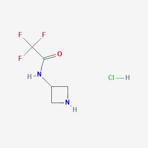 N-(Azetidin-3-YL)-2,2,2-trifluoroacetamide hydrochloride