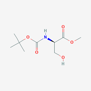 molecular formula C9H17NO5 B558445 N-Boc-D-serine methyl ester CAS No. 95715-85-8