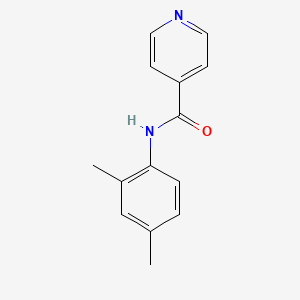 molecular formula C14H14N2O B5584457 N-(2,4-dimethylphenyl)pyridine-4-carboxamide 