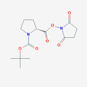 molecular formula C14H20N2O6 B558452 Boc-D-Pro-OSu CAS No. 102185-34-2