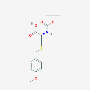 molecular formula C18H27NO5S B558468 Boc-D-Pen(Mob)-OH CAS No. 106306-57-4