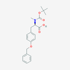 molecular formula C22H27NO5 B558479 Boc-D-MeTyr(Bzl)-OH CAS No. 138774-98-8