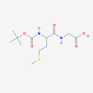 molecular formula C12H22N2O5S B558482 Boc-D-Met-Gly-OH CAS No. 69612-71-1