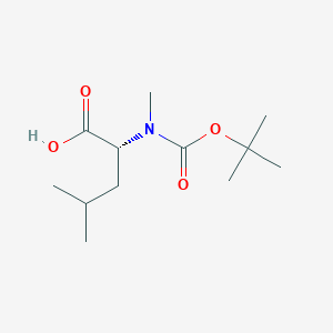 molecular formula C12H23NO4 B558484 Boc-N-methyl-D-leucine CAS No. 89536-84-5