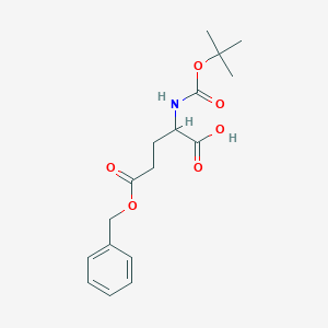 molecular formula C17H23NO6 B558500 Boc-DL-Glu(Obzl)-OH CAS No. 117997-81-6