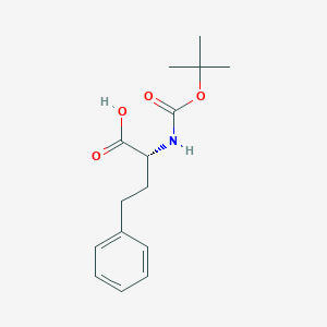 molecular formula C15H21NO4 B558509 Boc-D-homophenylalanine CAS No. 82732-07-8