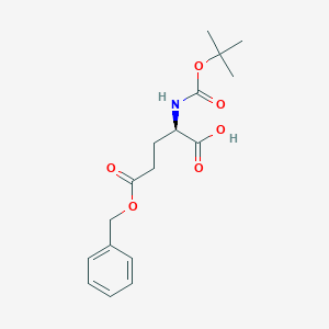 molecular formula C17H23NO6 B558520 Boc-D-谷氨酸(Obzl)-OH CAS No. 35793-73-8